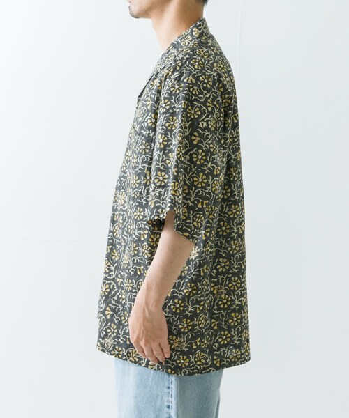 URBAN RESEARCH（アーバンリサーチ）の「COUTURE D’ADAME　Block Print Summerwear（シャツ/ブラウス・メンズ・Grey・40/42）」の4枚目の写真