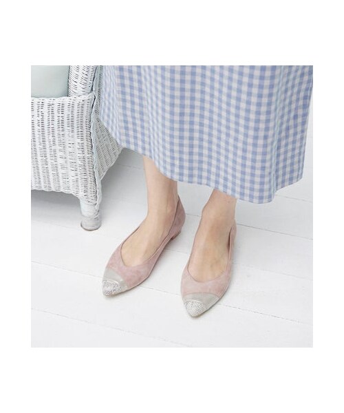 Riz raffinee(リズラフィーネ)の「リズ ラフィーネ Riz raffinee アシメトリーカットパンプス (パンプス・レディース・BL/OK/GRS/PKS・220/22cm/225/22.5cm/230/23cm/235/23.5cm/240/24cm/245/24.5cm)」の22枚目の写真