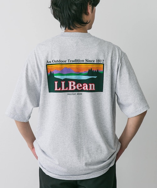 URBAN RESEARCH DOORS（アーバンリサーチドアーズ）の「L.L.Bean　Back Katahdin-T-shirts（Tシャツ/カットソー・メンズ・Off white/Black/Birch/Navy/Yellow・M/L/XL）」の3枚目の写真