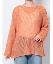 Ungrid | 透かし編みル－ズニット(ニット/セーター)