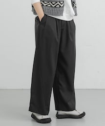 EKAL | タックカーブラインパンツ(その他パンツ)