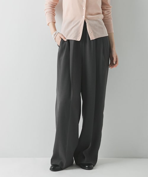 URBAN RESEARCH(アーバンリサーチ)の「ダブルクロスキュプライージーパンツ(その他パンツ・レディース・CHARCOAL/BLACK/YEL BEIGE・36/38)」の18枚目の写真