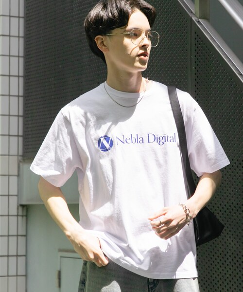 SENSE OF PLACE by URBAN RESEARCH(センスオブプレイスバイアーバンリサーチ)の「company logo short-sleeve t-shirts B(Tシャツ/カットソー・メンズ・WHITE/BLACK/L.BLUE・M/L)」の7枚目の写真