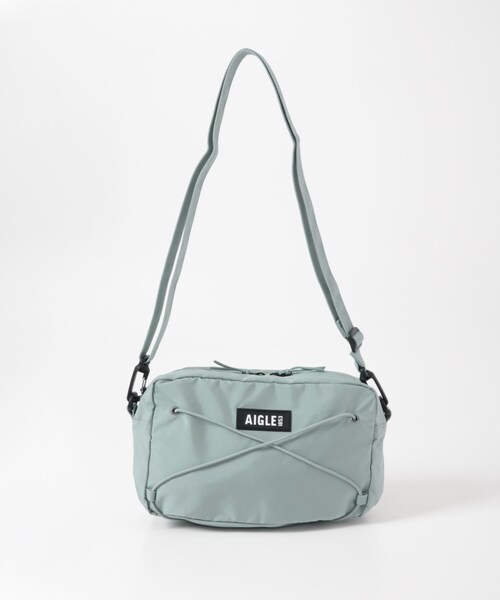 THE GOODLAND MARKET（ザグッドランドマーケット）の「AIGLE　パッカブル ミニショルダーバッグ（ショルダーバッグ・レディース・NOIR/CASHMERE/M.BLUE・one）」の3枚目の写真