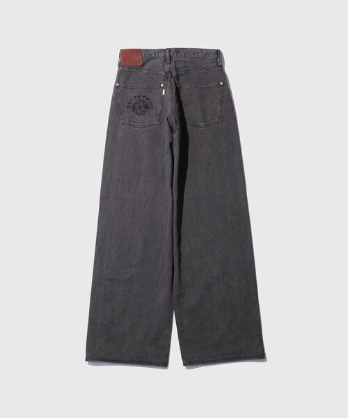 ADAM ET ROPE'(アダムエロペ)の「【SUGARHILL/シュガーヒル】"CAR SERVICE" MODERN DENIM WIDE CUT(デニムパンツ・メンズ・ブラック・30/32)」の15枚目の写真