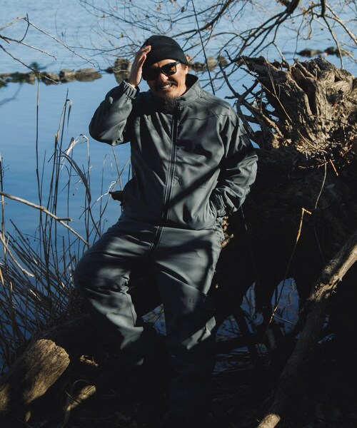 URBAN RESEARCH（アーバンリサーチ）の「ELECTRIC　EX WATER REPELLENT ZIP JK（テーラードジャケット・メンズ・BLACK/CHARCOAL・L/XL）」の18枚目の写真