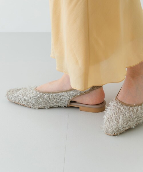 RODE SKO（ロデスコ）の「『MADE IN JAPAN』ヘアリーバックストラップミュール（その他シューズ・レディース・BLACK/BEIGE・36/37/38）」の18枚目の写真