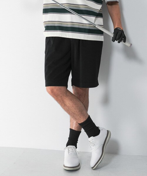 URBAN RESEARCH Sonny Label（アーバンリサーチサニーレーベル）の「OOPS　パイルショーツ（その他パンツ・メンズ・BLACK/GRAY/NAVY・M/L/XL）」の4枚目の写真