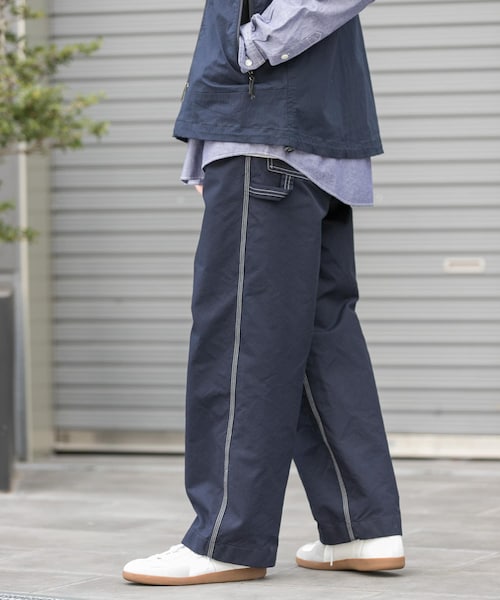 URBAN RESEARCH DOORS(アーバンリサーチドアーズ)の「FORK&SPOON PEダックペインターパンツ(その他パンツ・メンズ・NAVY/IVORY・4/5)」の2枚目の写真