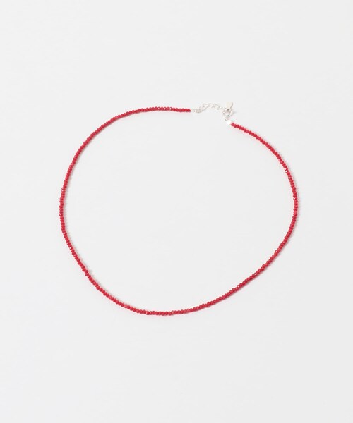 URBAN RESEARCH（アーバンリサーチ）の「decor『デコール』　Cut beads necklace（ネックレス・レディース・BLACK/NAVY/RED・-）」の20枚目の写真