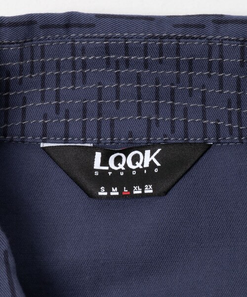 URBAN RESEARCH（アーバンリサーチ）の「LQQK Studio　MP JACKET（ブルゾン・メンズ・NAVY CAMO/WASHED BLK・L/XL）」の14枚目の写真