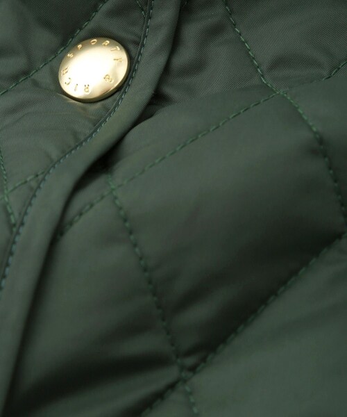 ROPE'（ロペ）の「【SPORTY & RICH（スポーティアンドリッチ】The Carlyle Script Nylon Quilted Jacket（ナイロンジャケット・レディース・グリーン・F）」の14枚目の写真
