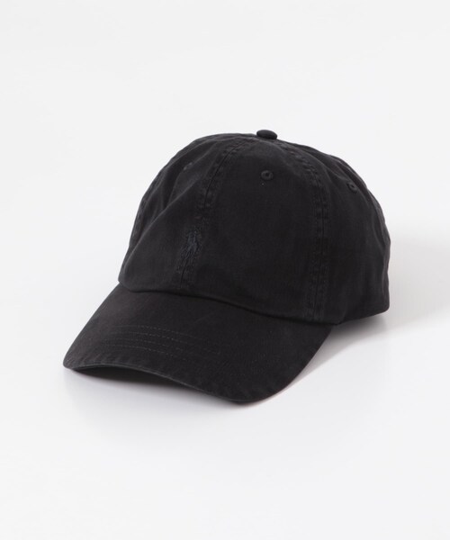 URBAN RESEARCH（アーバンリサーチ）の「POLO RALPH LAUREN　GARMENT DYE CLS SPORT CAP（キャップ・メンズ・POLO BLK・one）」の2枚目の写真