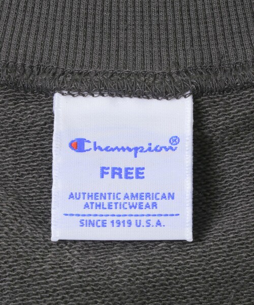 URBAN RESEARCH DOORS（アーバンリサーチドアーズ）の「『別注』CHAMPION×DOORS　SWEAT SHORT-SLEEVE SHIRTS（スウェット・レディース・OATMEAL/GRAY/OFFBLACK/DARKBLUE・One）」の18枚目の写真