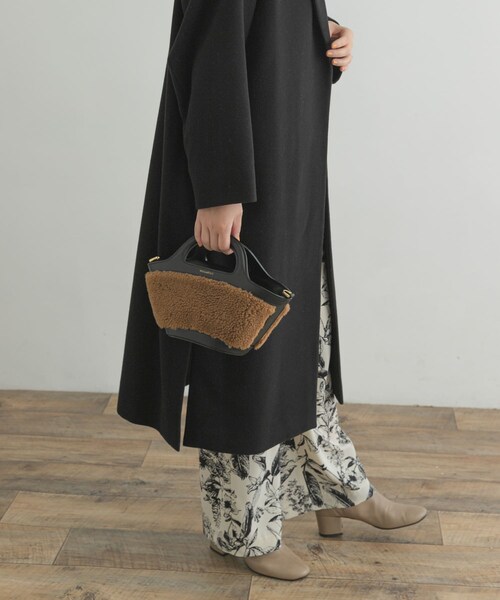 URBAN RESEARCH ROSSO（アーバンリサーチロッソ）の「F by ROSSO　サーモライトチェスターコート（チェスターコート・レディース・BROWN/GREIGE/BLACK・FREE）」の12枚目の写真