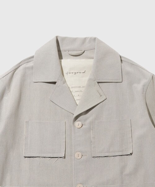 ADAM ET ROPE'（アダムエロペ）の「【Toogood/トゥーグッド】THE MAGICIAN JACKET（その他アウター・メンズ・ライトグレー・L/M）」の4枚目の写真