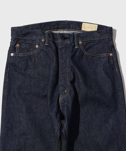 ADAM ET ROPE'（アダムエロペ）の「【cantate/カンタータ】Denim Flare Trousers （ONE WASH）（デニムパンツ・メンズ・ネイビー・28/30/32/34）」の6枚目の写真