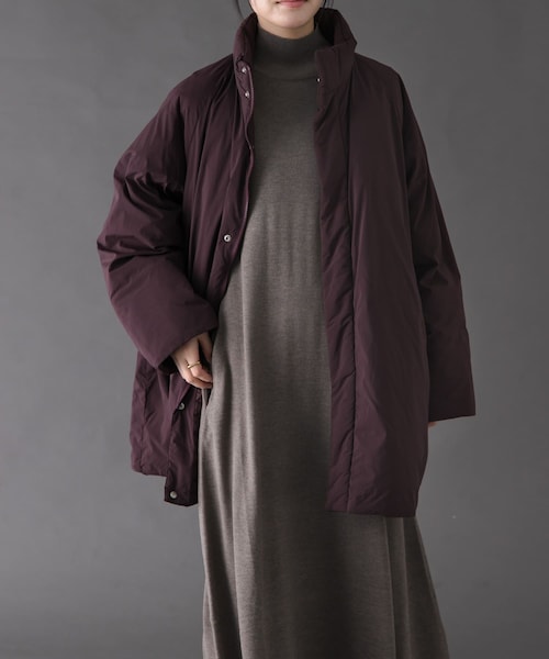 URBAN RESEARCH DOORS(アーバンリサーチドアーズ)の「FORK&SPOON SORONAスタンドカラーブルゾン(ブルゾン・レディース・BLACK/WINE/SAND・1)」の3枚目の写真
