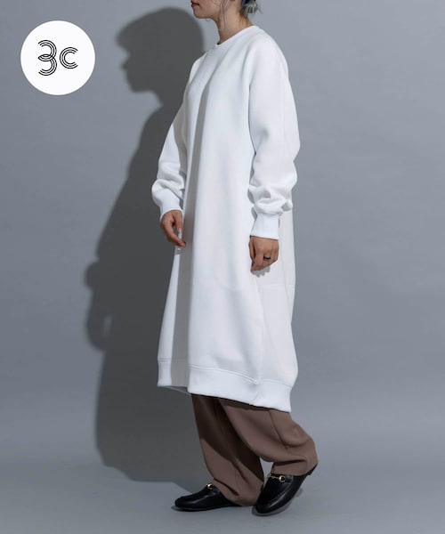 『別注』MIDIUMISOLID×TGM　Recycled polyester one-piece