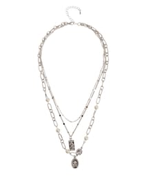 EVRIS | COIN MOTIF PEARL 3連ネックレス(ネックレス)