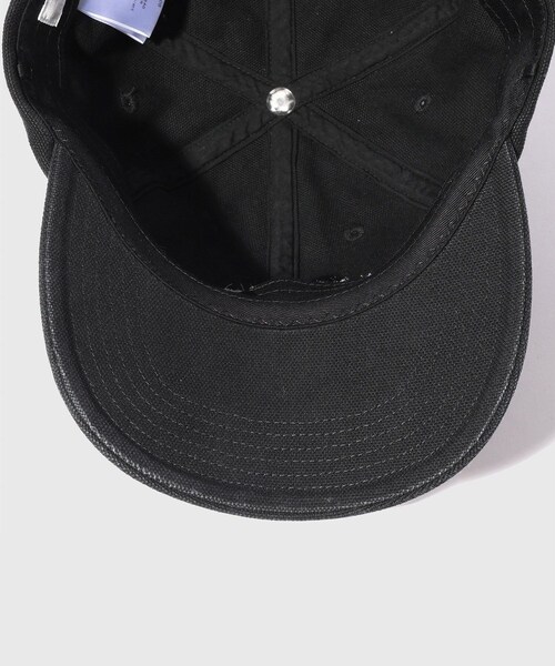 ADAM ET ROPE'(アダムエロペ)の「【KIJIMA TAKAYUKI/キジマ タカユキ】DUCK SULFER DYED 6PANEL CAP(キャップ・メンズ・ブラック/ブラウン・F)」の11枚目の写真