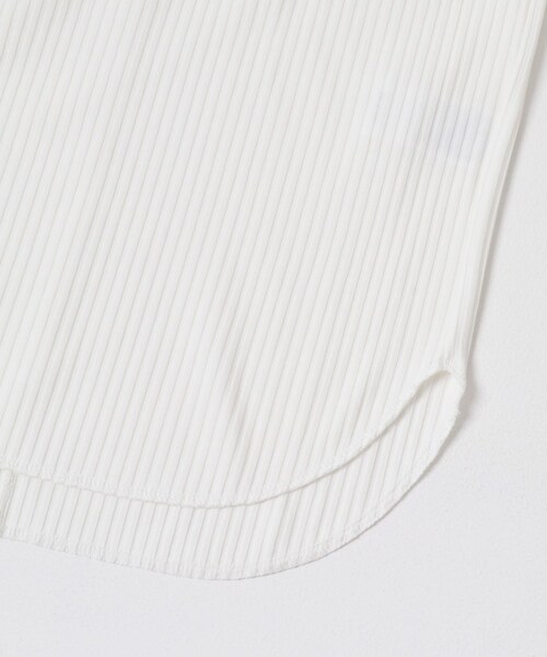 URBAN RESEARCH ROSSO（アーバンリサーチロッソ）の「Uネックリブプルオーバー（Tシャツ/カットソー・レディース・OFF WHITE/RED/BLACK・FREE）」の9枚目の写真