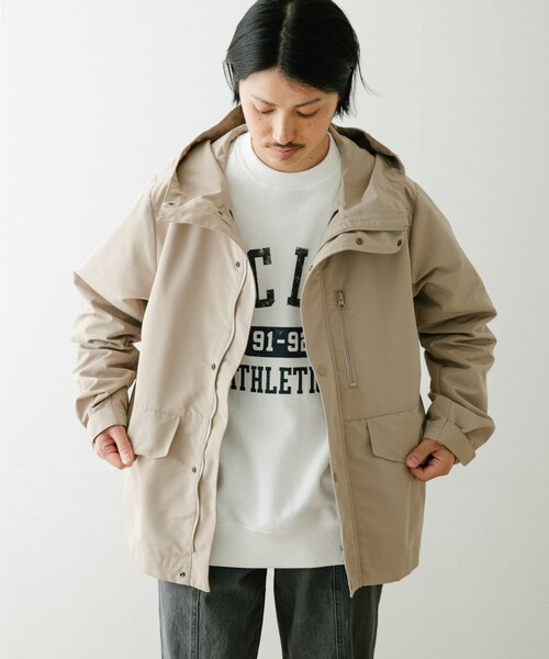 ITEMS URBANRESEARCH（アイテムズ アーバンリサーチ）の「4WAY マウンテンパーカー（マウンテンパーカー・メンズ・BEG/BLK/CHA・M/L）」の3枚目の写真
