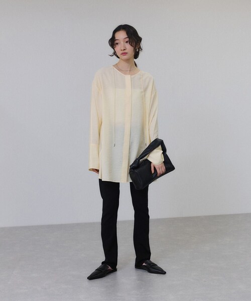 ADAM ET ROPE'（アダムエロペ）の「ローファーミュール（サンダル・レディース・ブラック/ダークブラウン・36.0/37.0/38.0）」の10枚目の写真