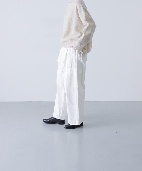 かぐれ（カグレ）の「Boa pullover（Tシャツ/カットソー・レディース・BEIGE/CHARCOAL・FREE）」の18枚目の写真