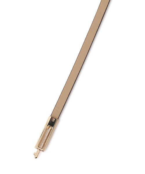 VIS（ビス）の「10mm幅ナローベルト（ベルト・レディース・ブラック/キナリ/ダークブラウン・F）」の18枚目の写真