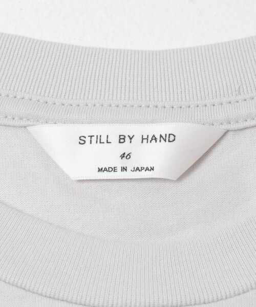 URBAN RESEARCH DOORS(アーバンリサーチドアーズ)の「STILL BY HAND IDEAプリントTシャツ(Tシャツ/カットソー・メンズ・WHT/WHT/WHT/BLK/SMOKE GREY/CHARCOAL・46/48)」の19枚目の写真