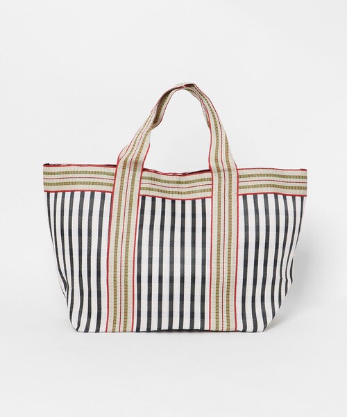 ITEMS URBANRESEARCH（アイテムズ アーバンリサーチ）の「ビニールトートバッグ（トートバッグ・レディース・PPL/GRN/BLK・-）」の11枚目の写真