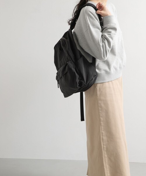 URBAN RESEARCH DOORS（アーバンリサーチドアーズ）の「ウォッシャブルマルチ収納リュック（バックパック/リュック・レディース・BLACK/IVORY・one）」の16枚目の写真