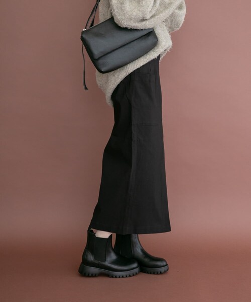 ITEMS URBANRESEARCH(アイテムズ アーバンリサーチ)の「ストレッチタイトスカート(スカート・レディース・BLK/D/KHK/CML・S/M)」の6枚目の写真