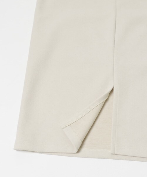 EKAL（エカル）の「ウォームドジャージスカート（スカート・レディース・アイボリー/ブラック/ブラウン・one）」の15枚目の写真