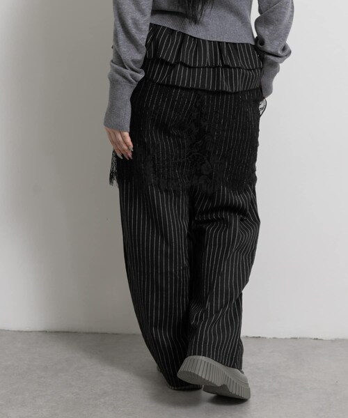 THE GOODLAND MARKET（ザグッドランドマーケット）の「old honey　49°C pants（その他パンツ・レディース・02black/01D.gray・FREE）」の6枚目の写真