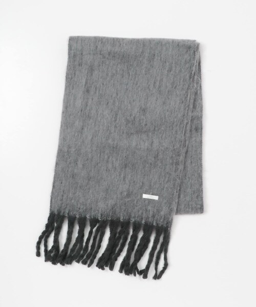 ITEMS URBANRESEARCH（アイテムズ アーバンリサーチ）の「ソフトブークレストール（マフラー・レディース・GRY/BRN/MNT・-）」の11枚目の写真