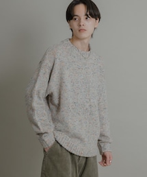 SENSE OF PLACE by URBAN RESEARCH | 『洗濯可』カラーネップニットプルオーバー(ニット/セーター)