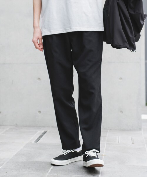 URBAN RESEARCH DOORS（アーバンリサーチドアーズ）の「『イージーケア/速乾』リネンライクイージートラウザー（その他パンツ・メンズ・OFF/GRAY/LIGHTBROWN/BLACK・S/M/L）」の19枚目の写真