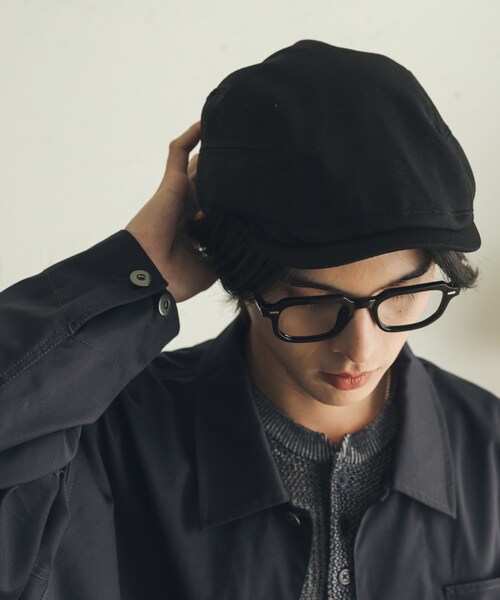 SENSE OF PLACE by URBAN RESEARCH(センスオブプレイスバイアーバンリサーチ)の「アソートハンチング(ハンチング/ベレー帽・メンズ・BLACK/BRN CHECK/GRY STRIPE・One)」の1枚目の写真