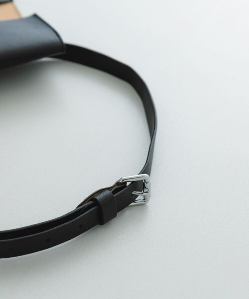 RODE SKO（ロデスコ）の「『MADE IN JAPAN』 ウエストポーチベルトバッグ（ボディバッグ/ウエストポーチ・レディース・BLACK/CAMEL/OFF・One）」の10枚目の写真