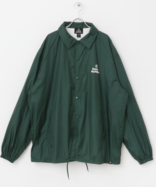 URBAN RESEARCH Sonny Label（アーバンリサーチサニーレーベル）の「MAGIC NUMBER　SEEYOUINTHEWATER COACH JACKET（テーラードジャケット・メンズ・D NAVY/BURGUNDY/FOREST/BLACK・M/L/XL）」の2枚目の写真