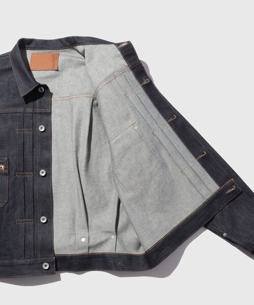 ADAM ET ROPE'(アダムエロペ)の「【DAIRIKU/ダイリク】Rigid 2PKT Denim Jacket(デニムジャケット・メンズ・ネイビー・L/M/S)」の16枚目の写真