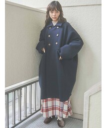 merry jenny | more more loose コート(チェスターコート)
