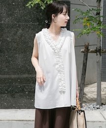 ITEMS URBANRESEARCH | 2WAYフリルブラウス(シャツ/ブラウス)
