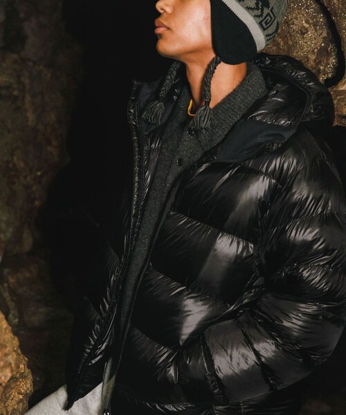 EKAL（エカル）の「『別注』NANGA×EKAL　クラシックダウンジャケット（その他アウター・メンズ・ブラック/ブラウン・M/L）」の17枚目の写真