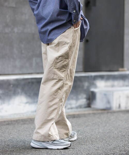 URBAN RESEARCH DOORS(アーバンリサーチドアーズ)の「FORK&SPOON PEダックペインターパンツ(その他パンツ・メンズ・NAVY/IVORY・4/5)」の6枚目の写真