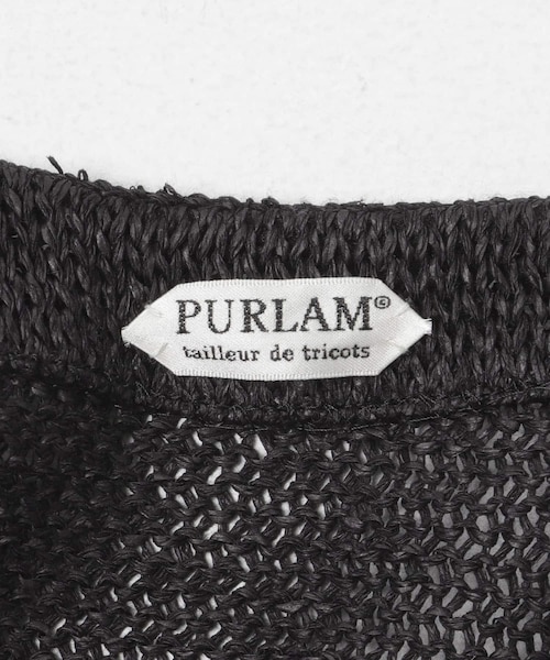 URBAN RESEARCH（アーバンリサーチ）の「PURLAM　WASHI L-G TENJIKU JACKET（ニット/セーター・メンズ・WHITE/BLACK・2/3）」の14枚目の写真