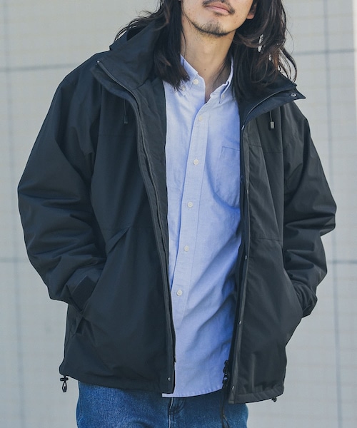 URBAN RESEARCH Sonny Label（アーバンリサーチサニーレーベル）の「『撥水』CORDURAマルチマウンテンパーカー（マウンテンパーカー・メンズ・ブルー/ブラック/カーキ・M/L/XL）」の21枚目の写真