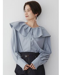 LAGUNAMOON | タックカラーシャツ(シャツ/ブラウス)